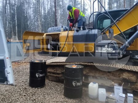 Техническое обслуживание экскаватора XCMG XE225DN - 3